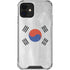 South Korean Flag Distressed iPhone 12 Mini Clear Case